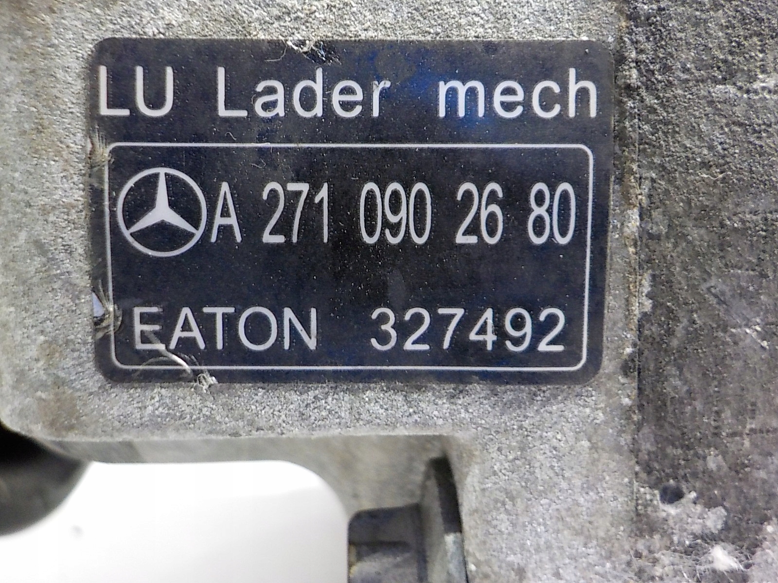 MERCEDES BENZ CLK W209 kompressor EATON