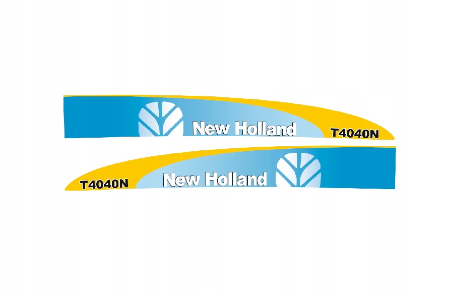 Samolepky s nálepkou New Holland T4040N