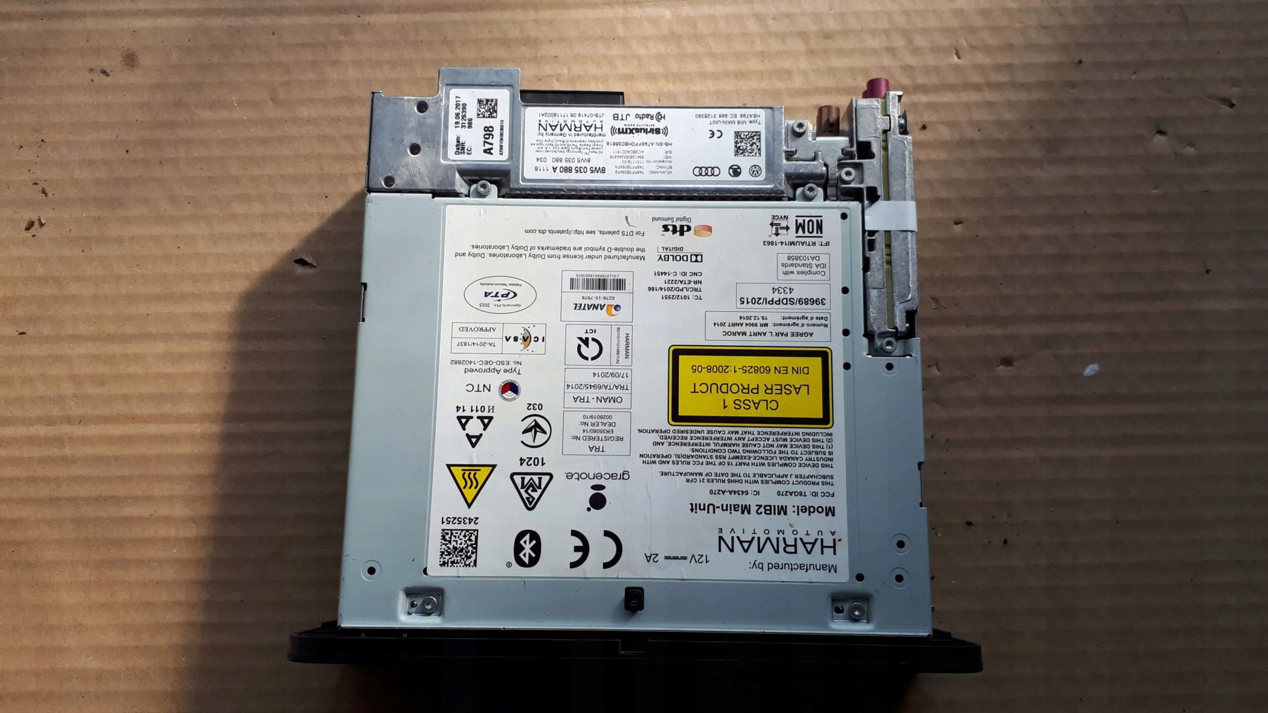 A5 8W MULTIMEDIA JEDNOSTKA MMI 8W5035880A A5 8W