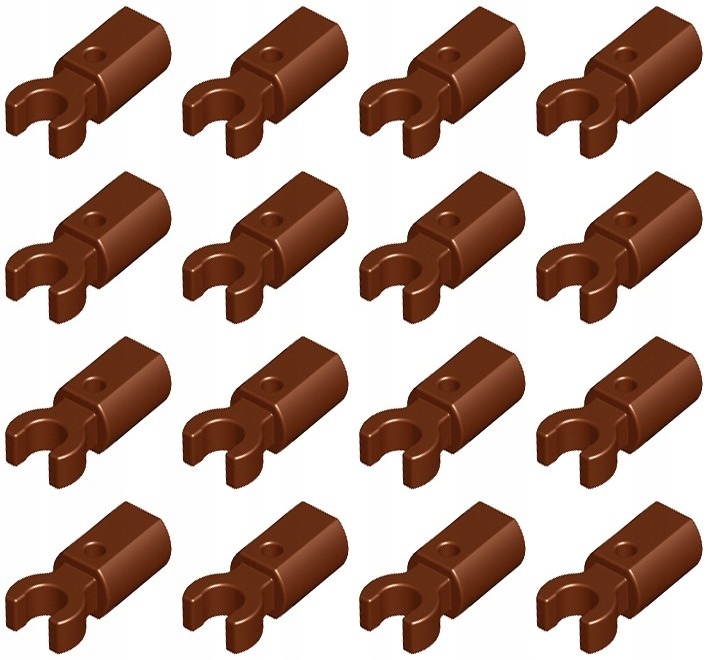 

Lego 11090 44873 Uchwyt brązowy Nowy (10g) 16 szt.