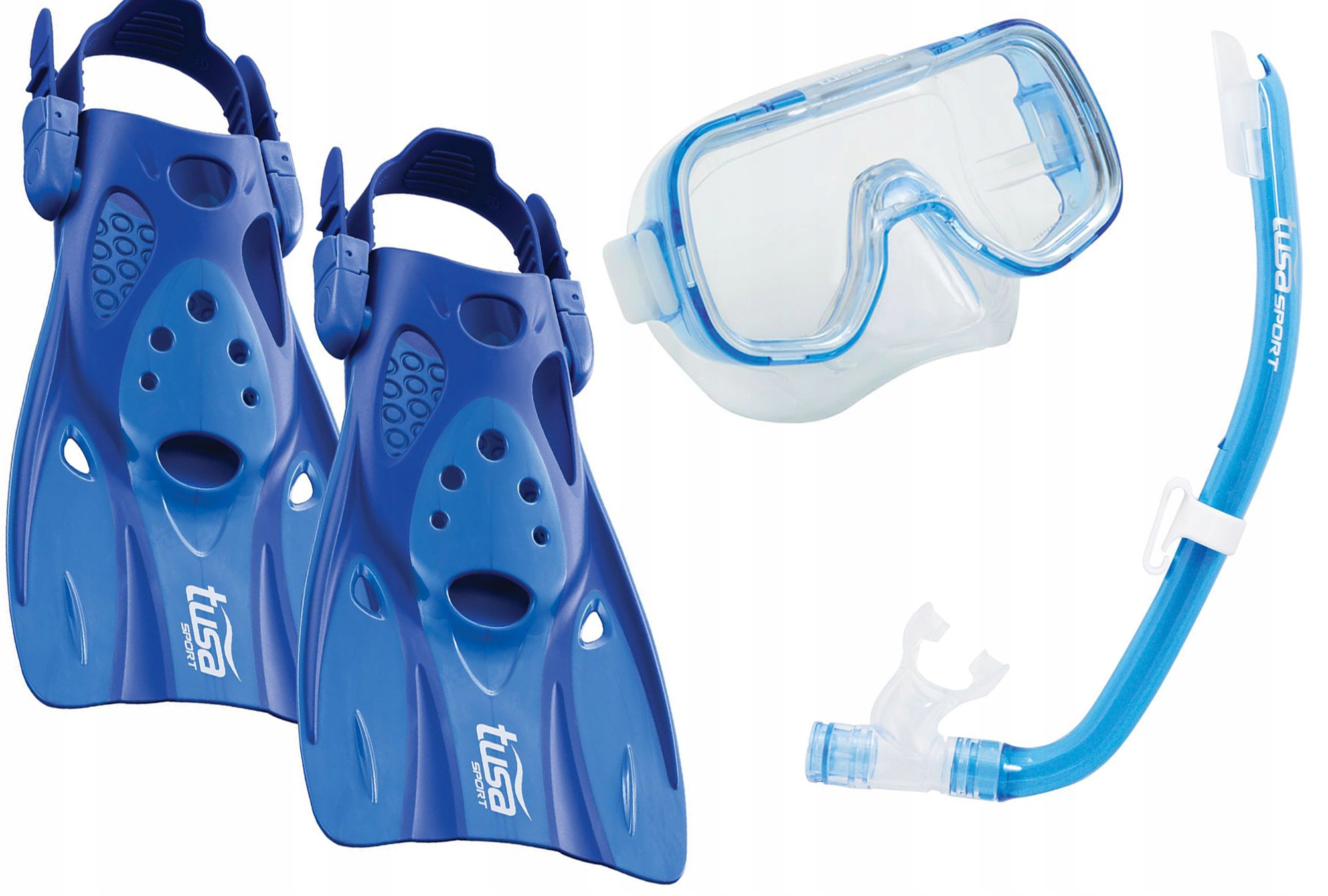 ZESTAW TUSA MINI KLEIO MASKA FAJKA PŁETWY S 28-35