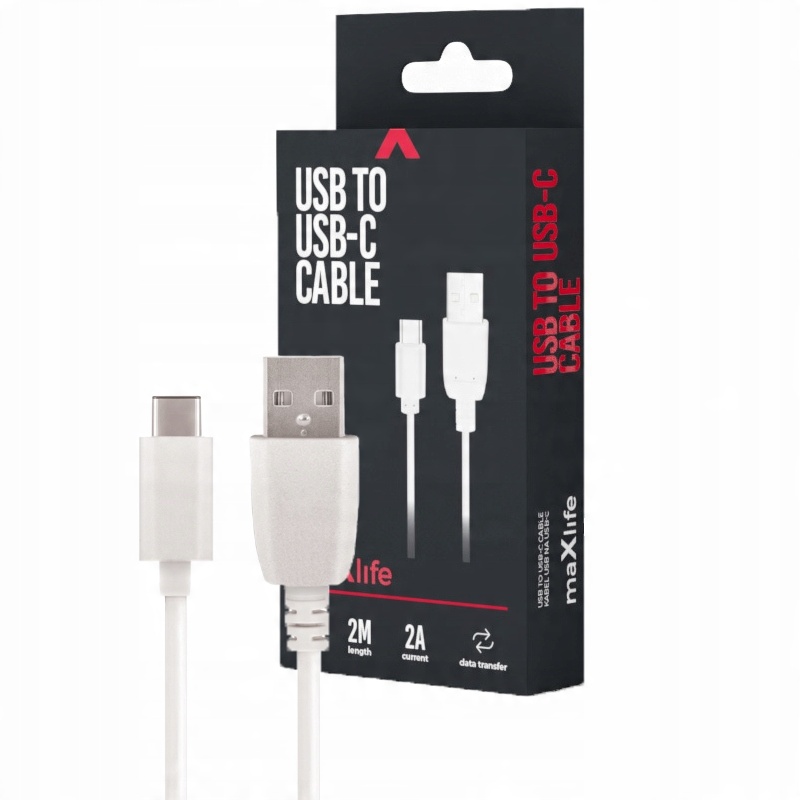 

Maxlife Kabel Ładowarka 2A 2m Usb do Usb-c Typ C