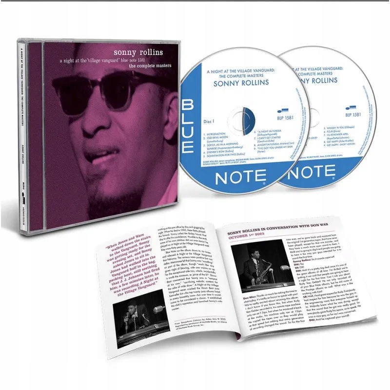 Rollins Sonny: A Night At The Village Vanguard 2CD