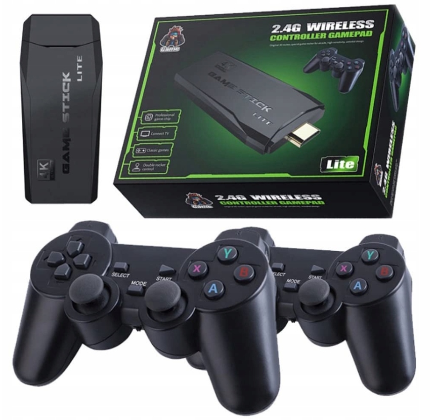 KONSOLA RETRO GRA TELEWIZYJNA BEZPRZEWODOWE 2 PADY 10000 GIER EMULATOR Producent Better Media