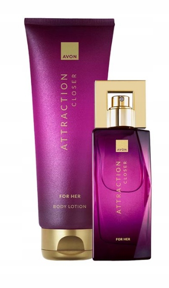 Avon Sada Attraction Closer pro ni 2 Kometyki Voda parfém Balzám