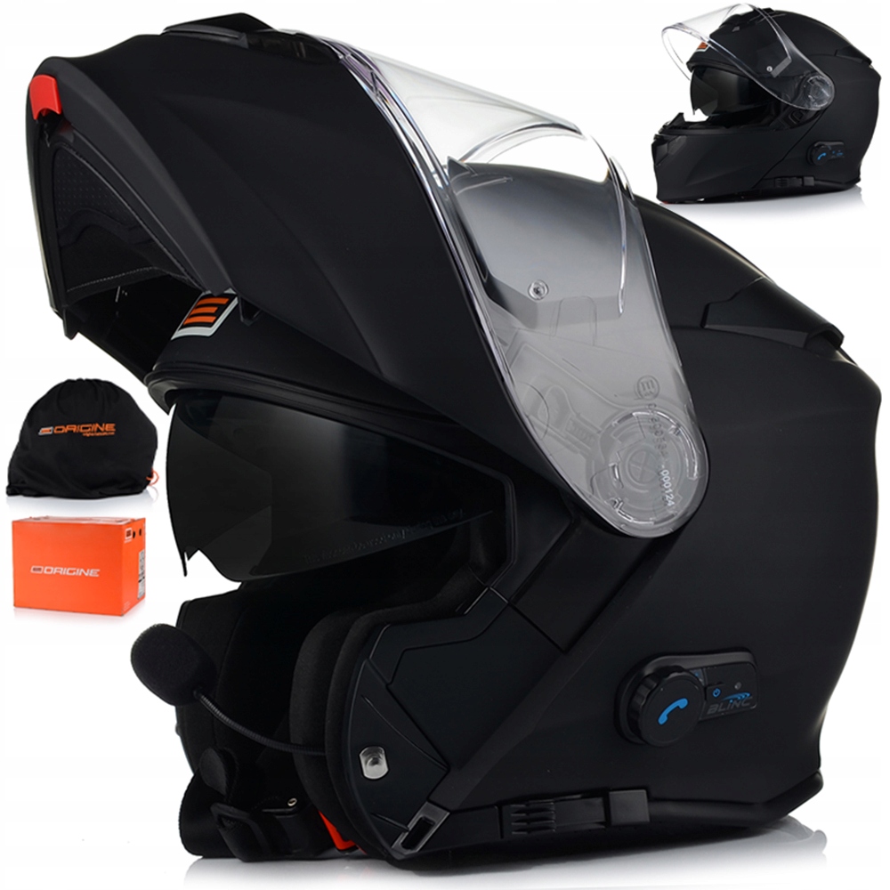 Motocyklová Prilba Origine Delta Bt Čeľusťová, Vstavaný Bluetooth Interkom