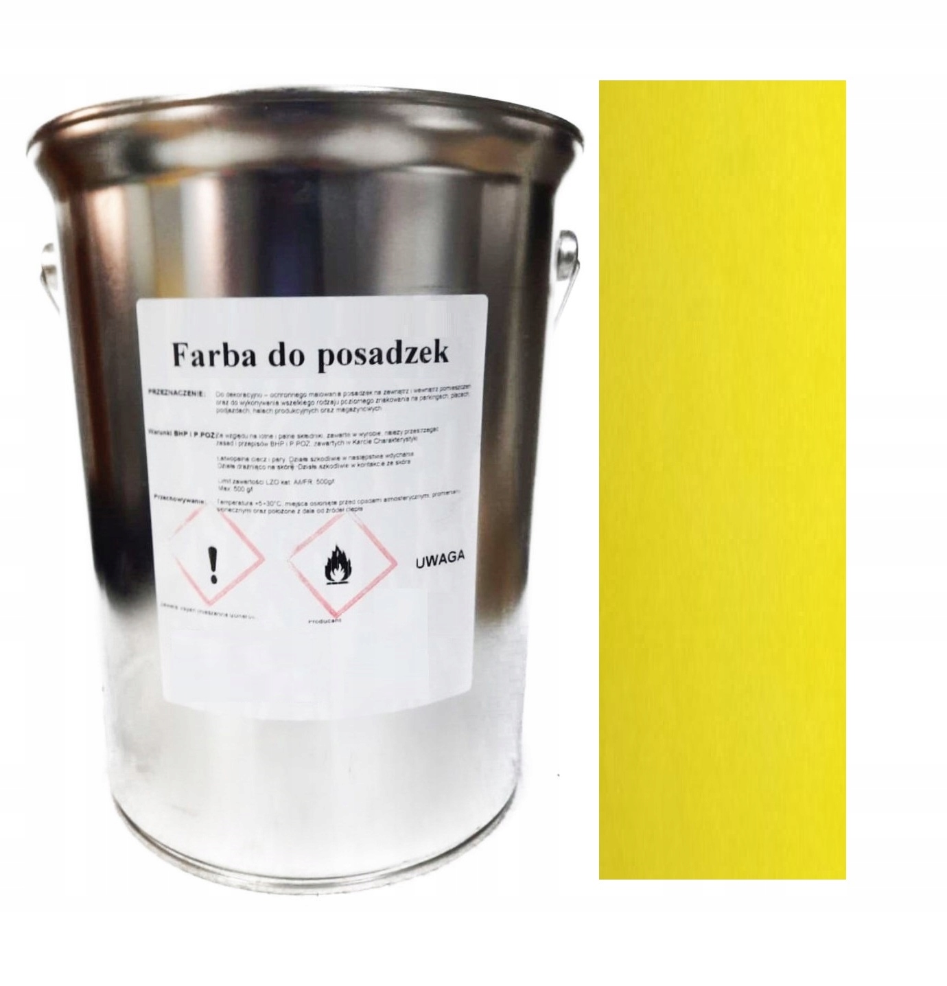 

Farba Do Posadzek Żywica do Betonu Żółta 1L