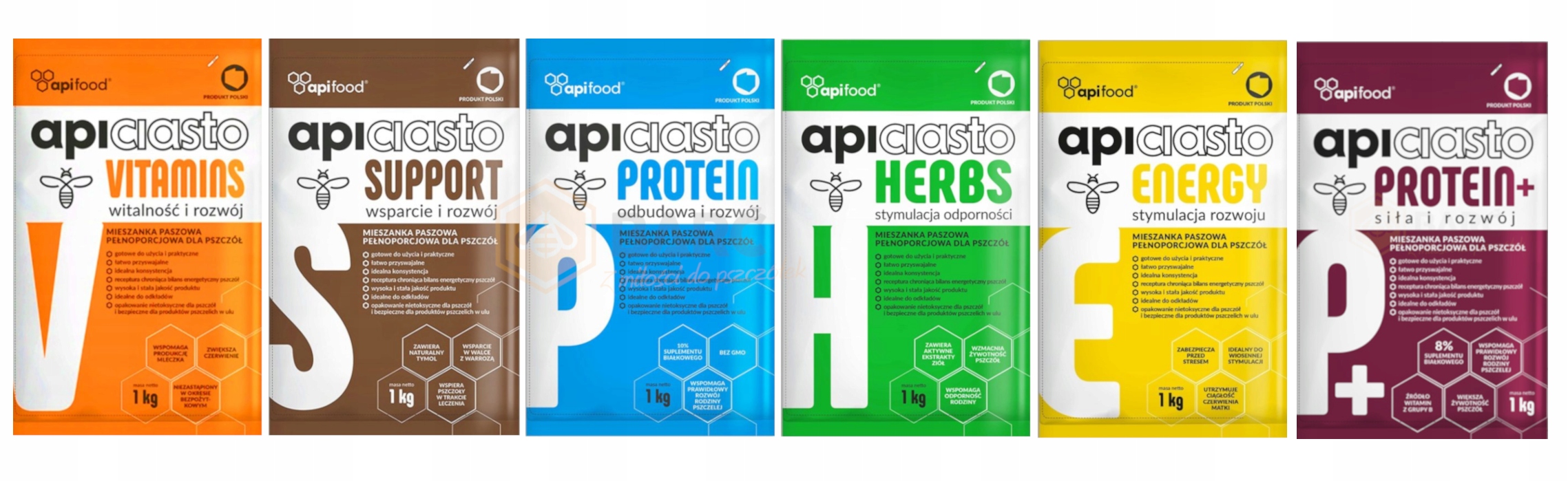 APICIASTO pokarm dla pszczół 1kg Producent Orion