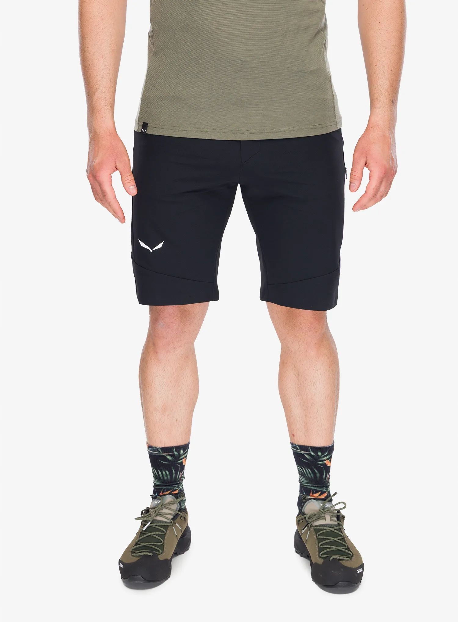 Kraťasy lezecké kraťasy Salewa Agner Dst Shorts black out XXL