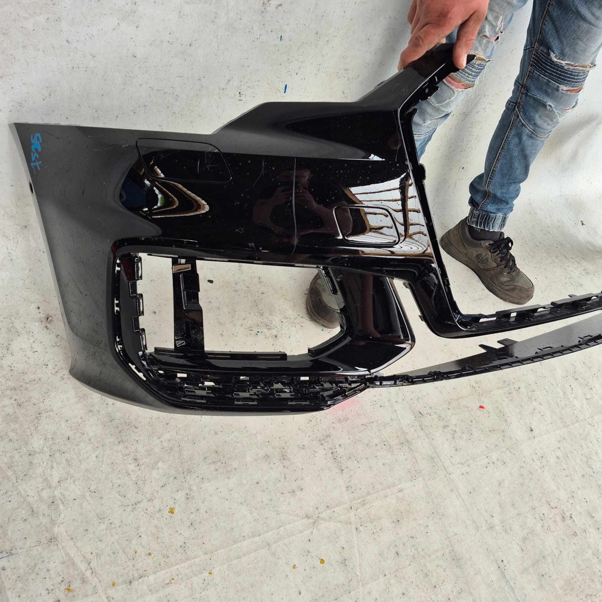 AUDI S6 C8 4K 18-> bumper front front washer PDC