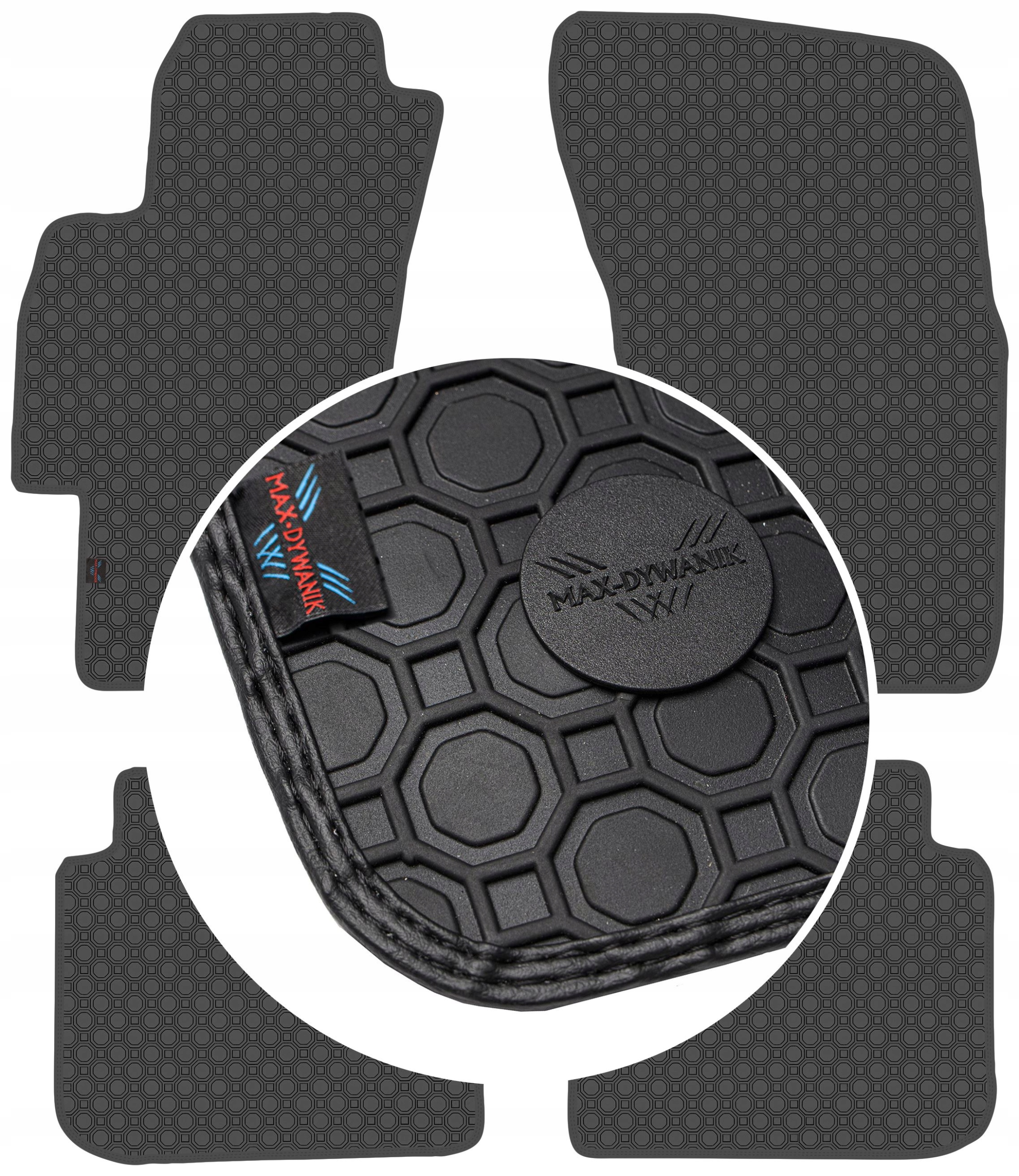 Subaru Impreza III 2007-2011 Koberce Čierne