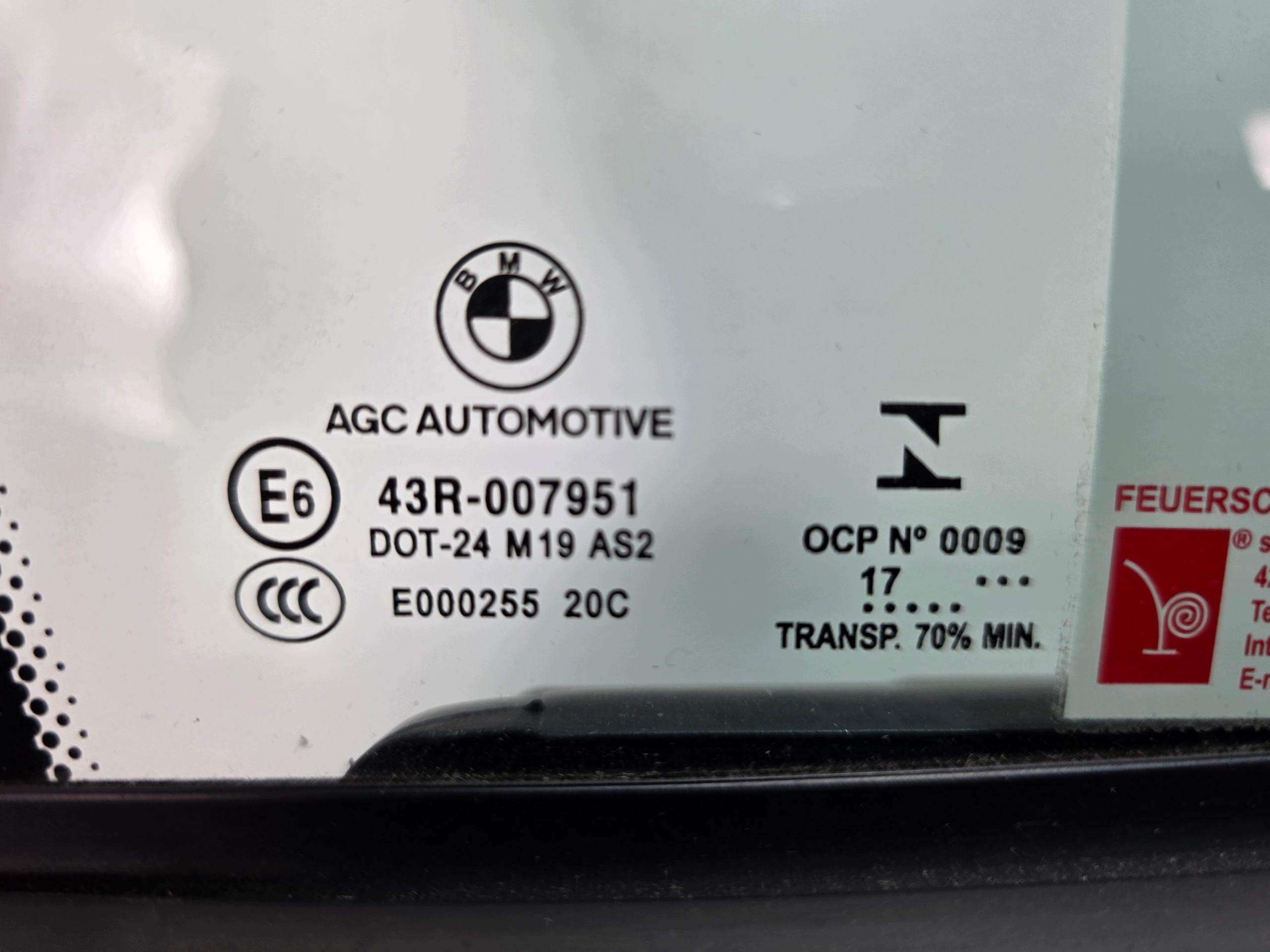 door right front BMW I3 L01 C01 PROTONIC BLUE