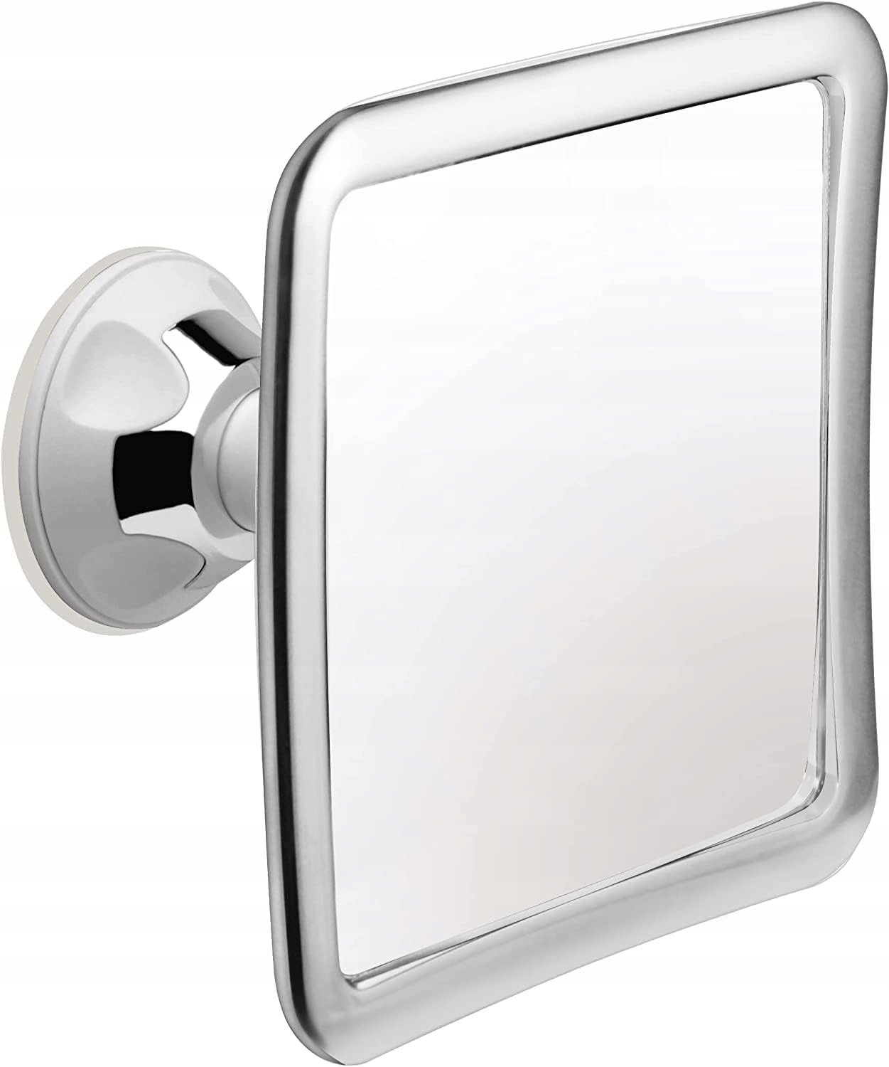 Sprchové zrcadlo Mirrorvana 16x16 cm Antipara Přísavka Otočení o 360°
