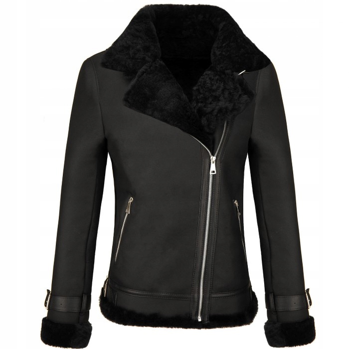 SKÓRZANY KOŻUCH PILOTKA DAMSKI RAMONESKA S/36