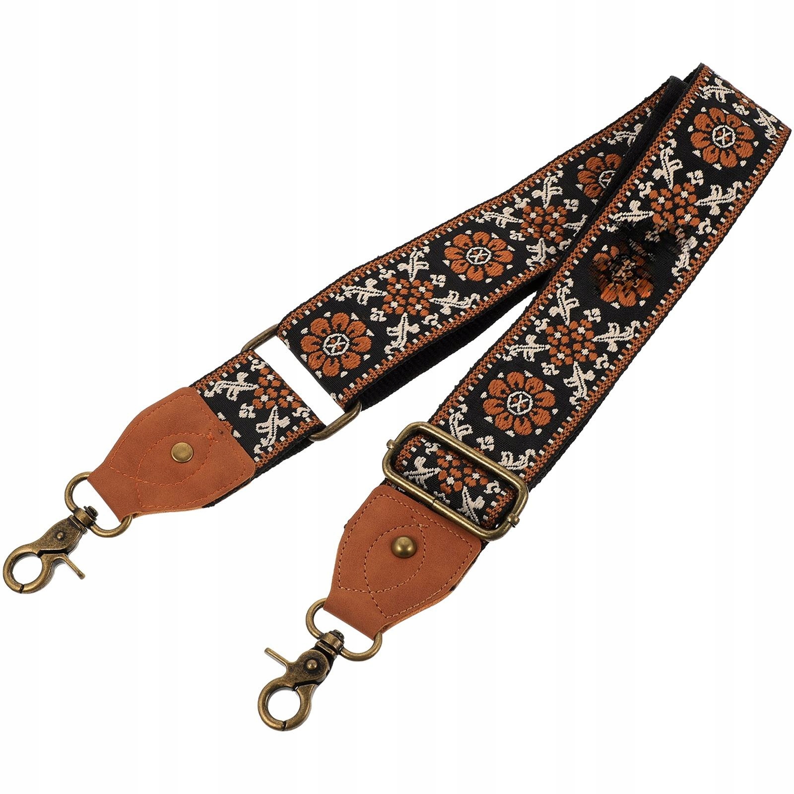 PASEK DO TOREBKI DAMSKIEJ, BAWEŁNIANY, Z MOCNYMI KLAMRAMI