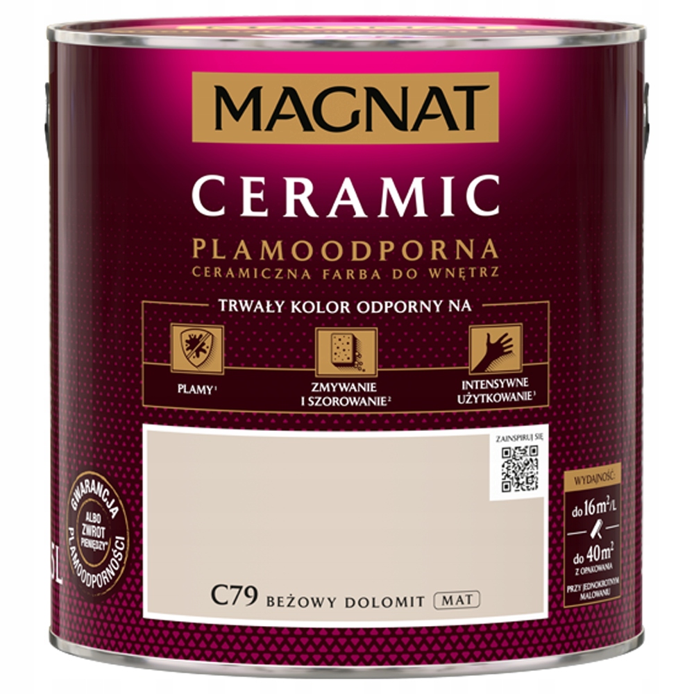 MAGNAT CERAMIC Beżowy Dolomit C79 2,5L (91021041) • Cena, Opinie