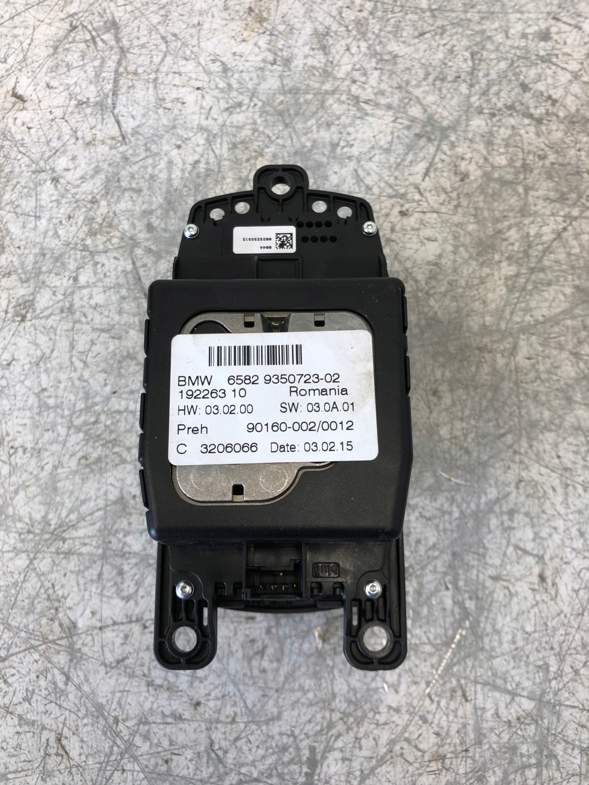 PANEL KONTROLER IDRIVE BMW F20 9350723