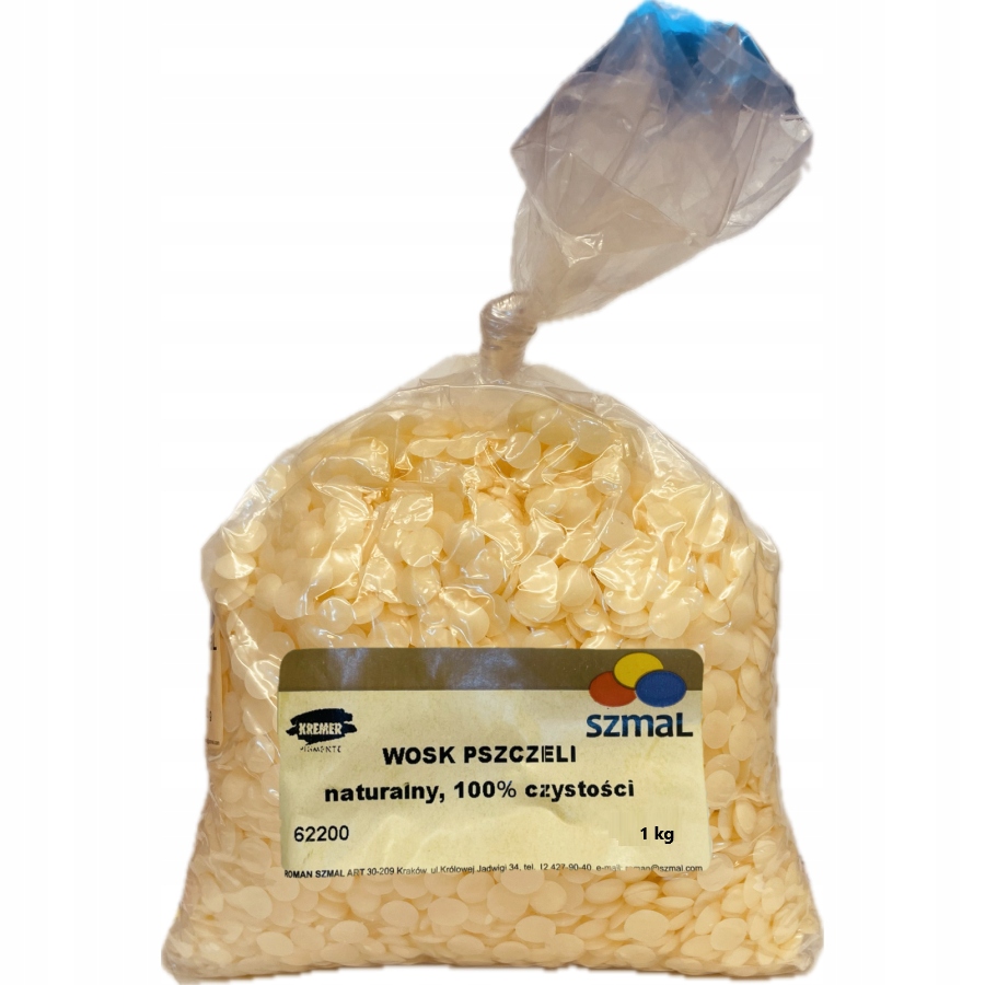 vosk přírodní 100% čištěný, hrubý, 1000 g