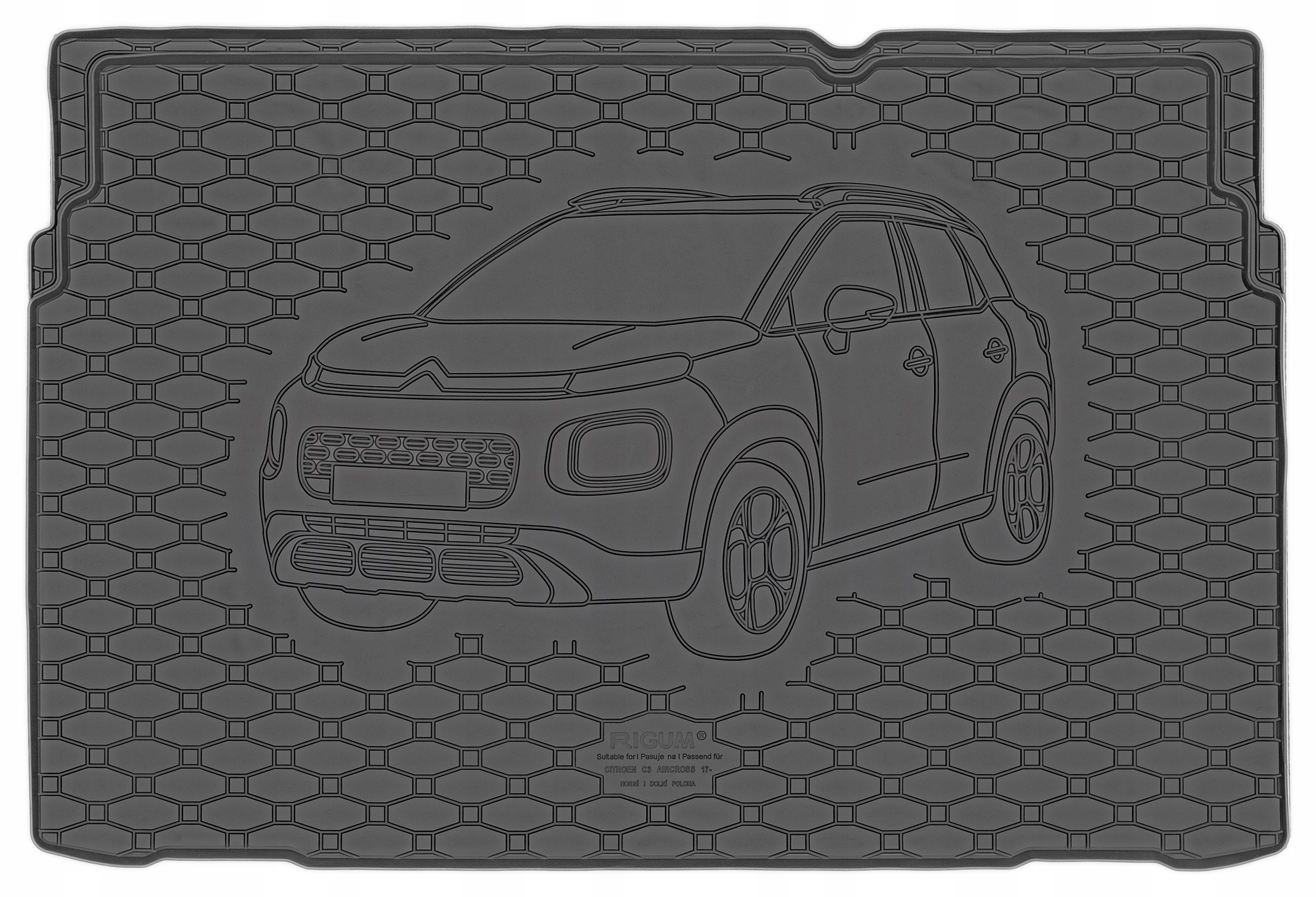 

Citroen C3 Aircross 2017- Mata do bagażnika