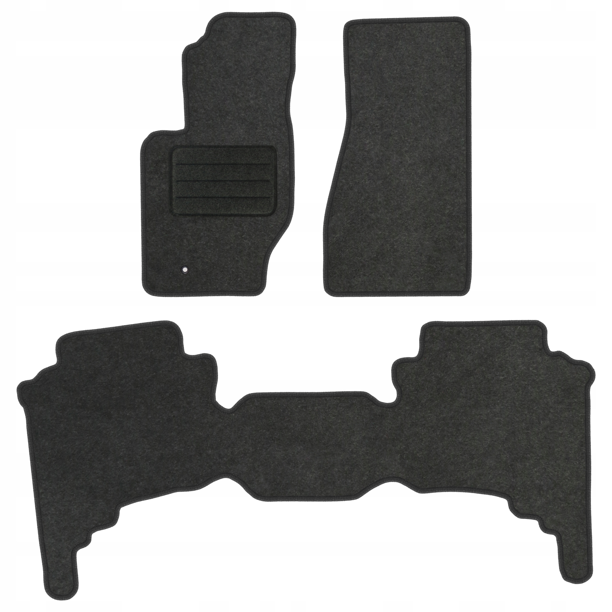 Jeep Commander 2005-2010 Dywaniki Grafit Texer