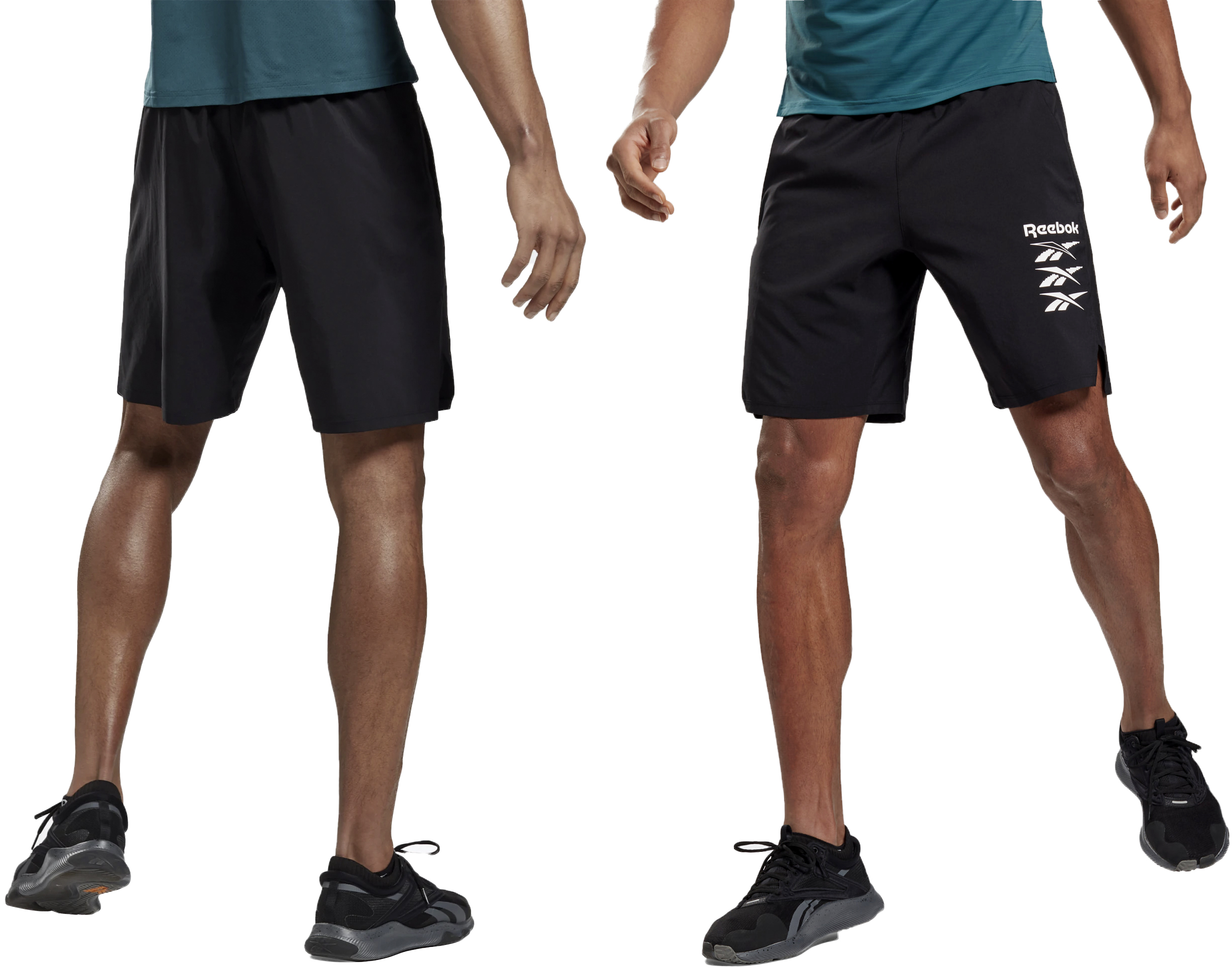 Reebok Krótkie Spodenki Męskie Treningowe Termoaktywne Cienkie XL