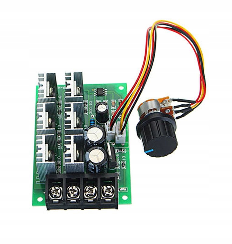 

Regulator Obrotów Pwm Led Silnik DC 9-55V 40A E07h