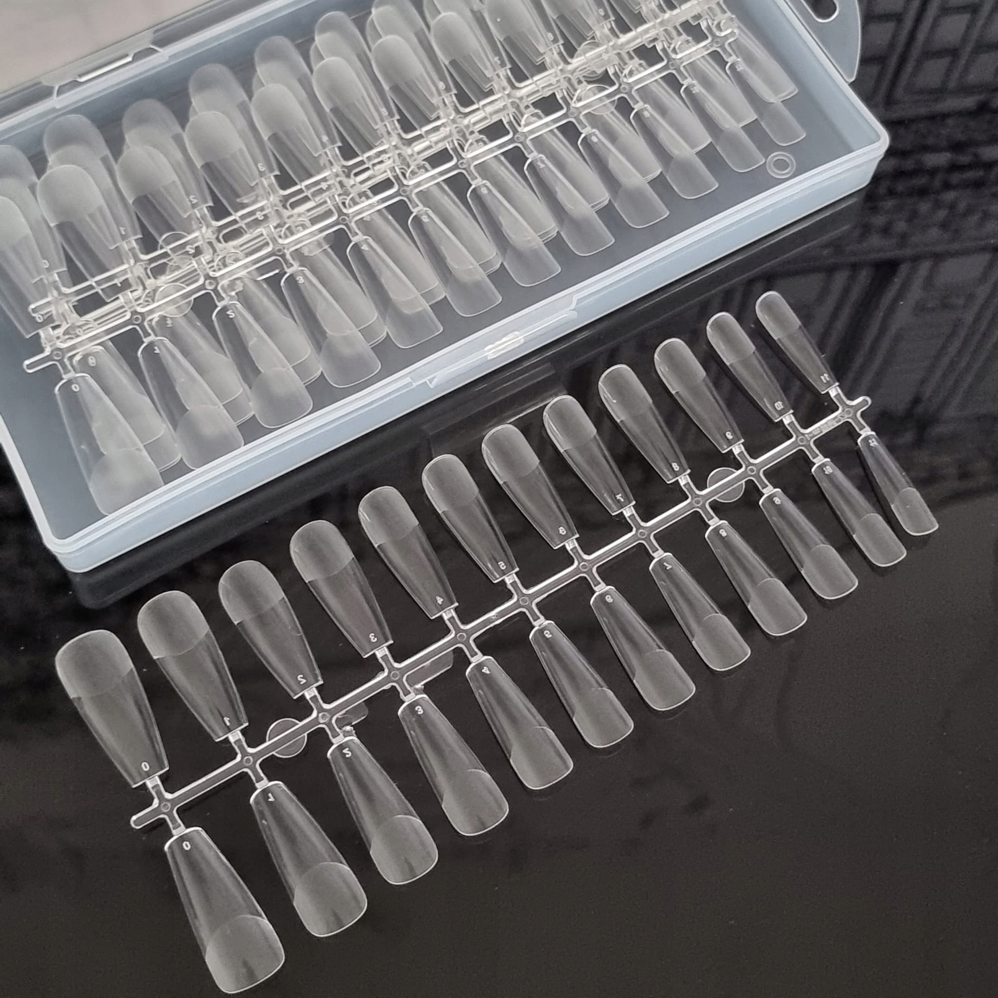 TIPSY FLEXIBLE BEZBARWNE 120SZT COFFIN + KLEJ Marka Deni Carte