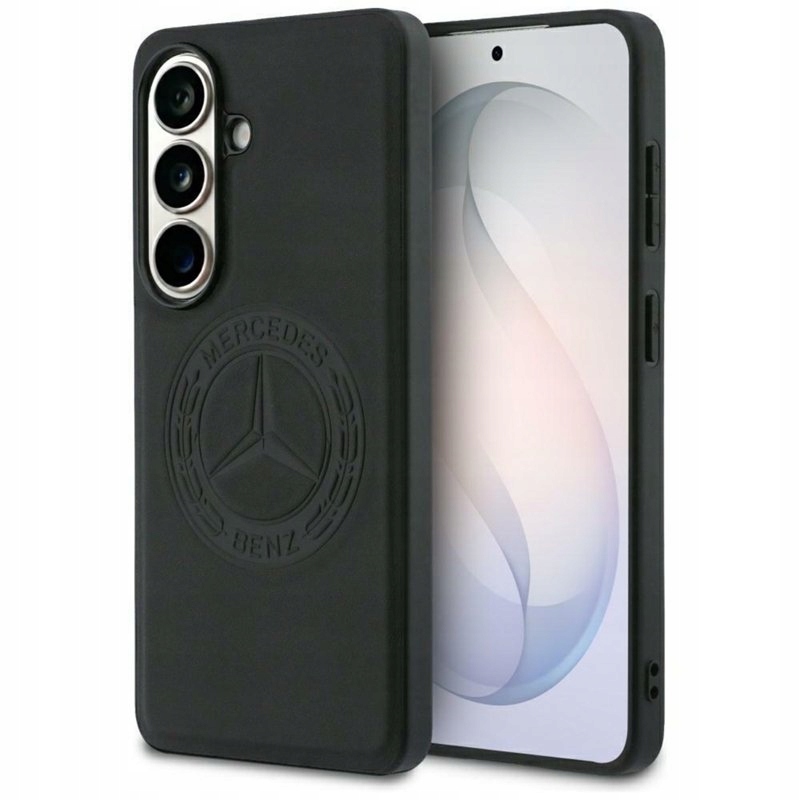 Mercedes Vintage Logo MagSafe Etui Samsung Galaxy S26 (czarny)