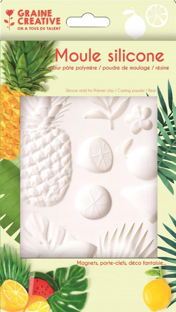 Silikonová Formička 20x13 cm Exotická