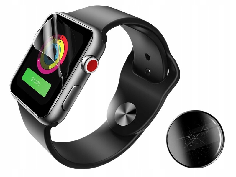 

Folia ochronna Hydrogel Apple Watch 1-3 38mm 2 Szt
