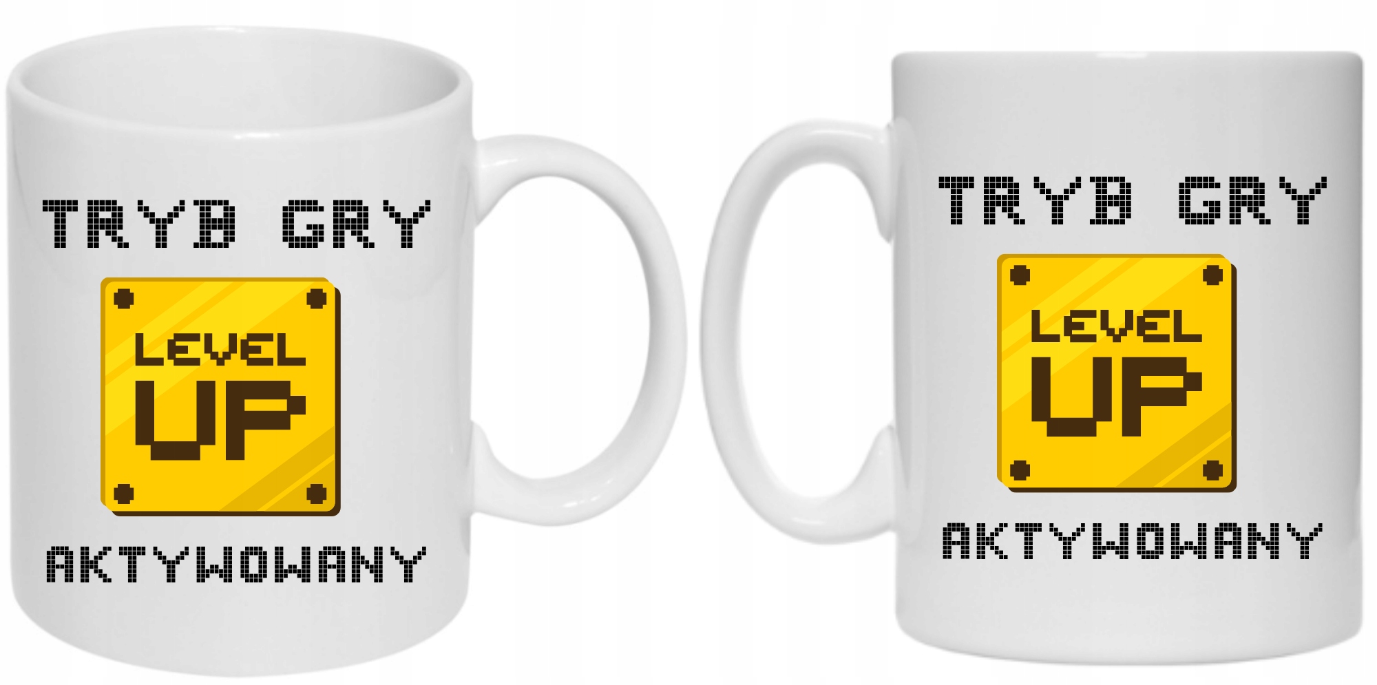 ŚMIESZNY KUBEK GRACZA DLA FANÓW MINECRAFT ROBLOX Pojemność 330 ml