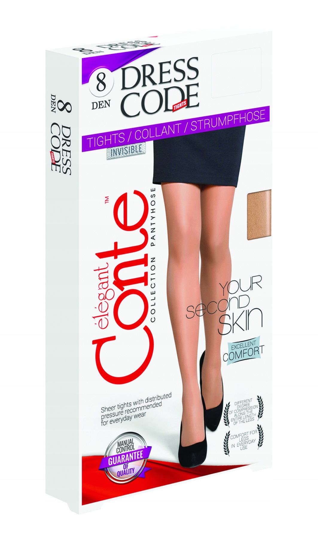 

Rajstopy ultra cienkie z Dress Code 8 Lycra