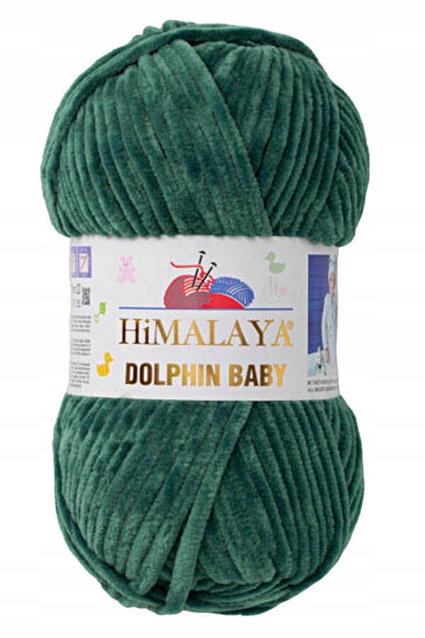 Włóczka HIMALAYA DOLPHIN BABY 80360 ZIELONY
