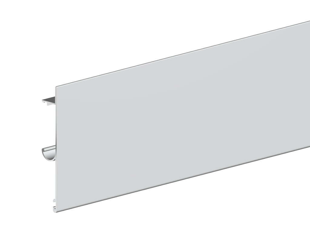 

Maskownica do prowadnicy H2 drzwi 1800mm srebrna