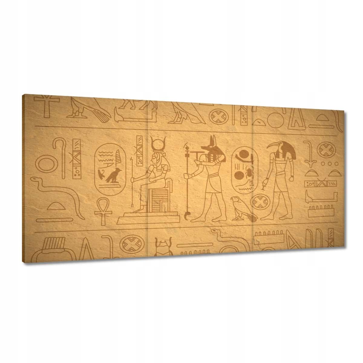 Obrazy 180x90 Egyptské hyeroglify