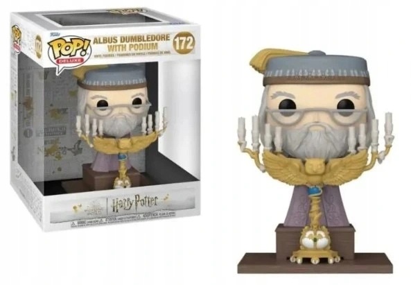 Funko Pop! Deluxe 172 Harry Potter: Albus Brumbál na pódiu