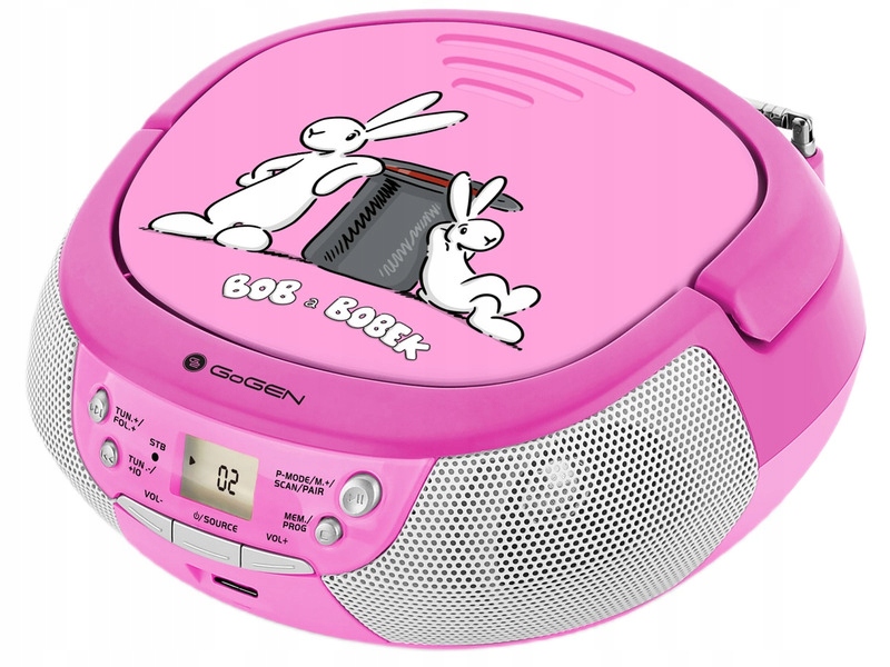 GoGEN BOBPREHRAVACP Bluetooth Różowy