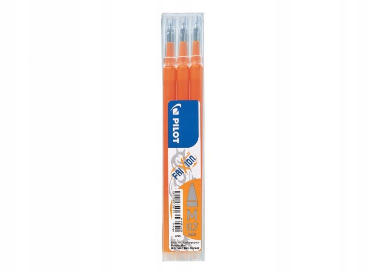 

Wkład Frixion Pilot 0,7mm wymazywalny pomarańczowy
