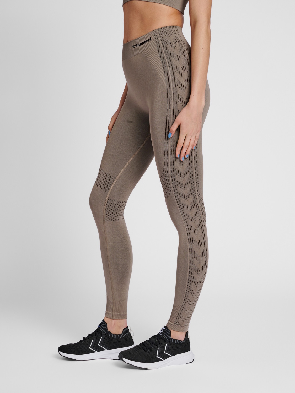 Hummel Bezszwowe Sportowe Legginsy 1MH Hml__s