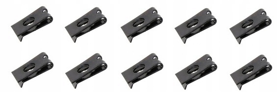 43222545 - CHEVROLET CAPTIVA ЗАПОНКИ ПЛАСТИНЫ КРЕПЛЕНИЯ БАМПЕРА