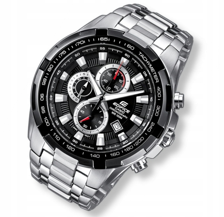 Pánské hodinky Casio Edifice Chronograf EF-539D Box Gravírování bonus