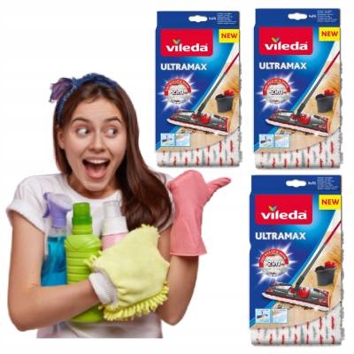 

Wkład Mopa Vileda Ultramax Ultramat Płaski Ultra