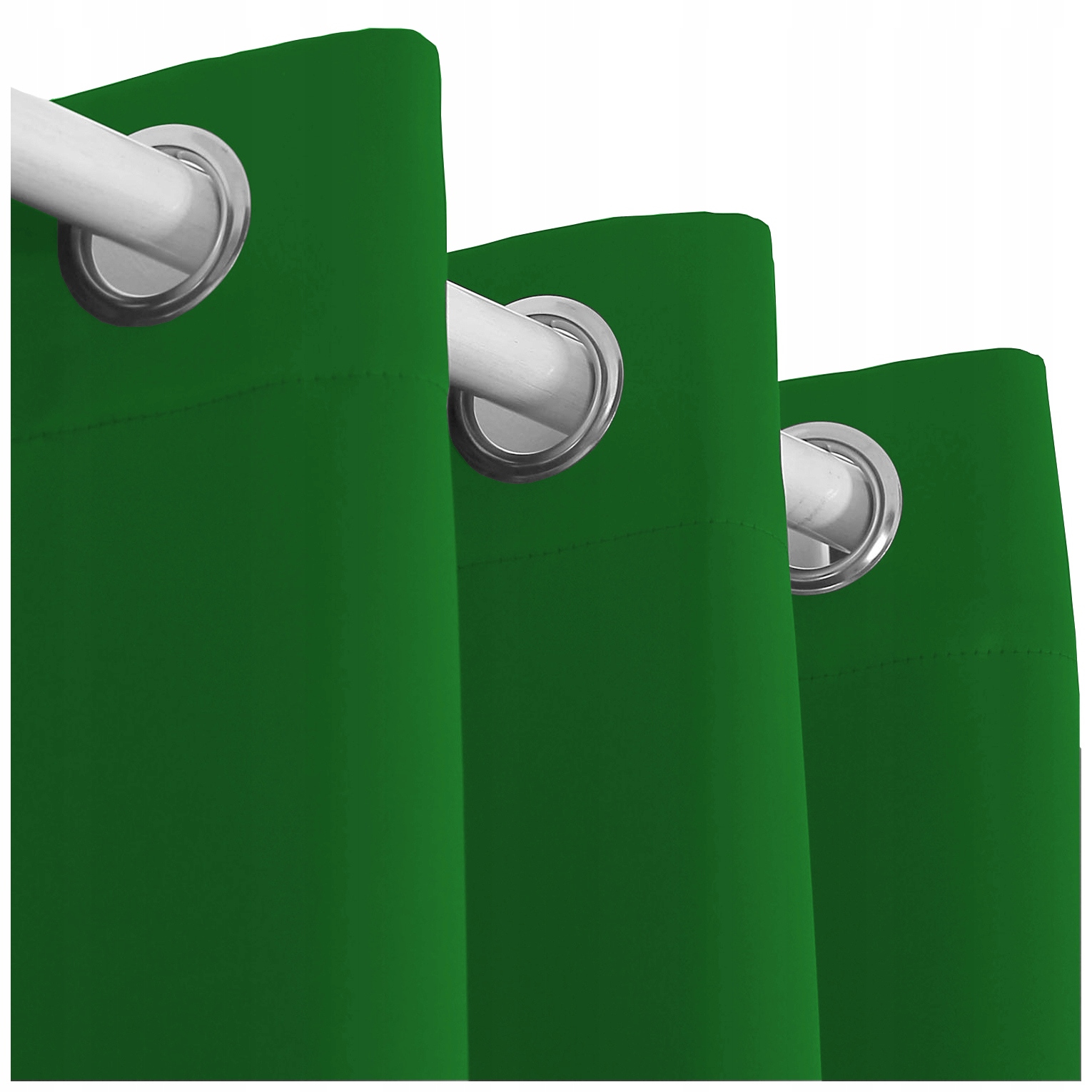 ZASŁONY MATOWE ZASŁONA PRZELOTKI 145x250 zieleń trawa