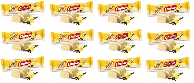 Levně 12 x 100 g Unitop Chalva sezamová s vanilkovou příchutí Karton