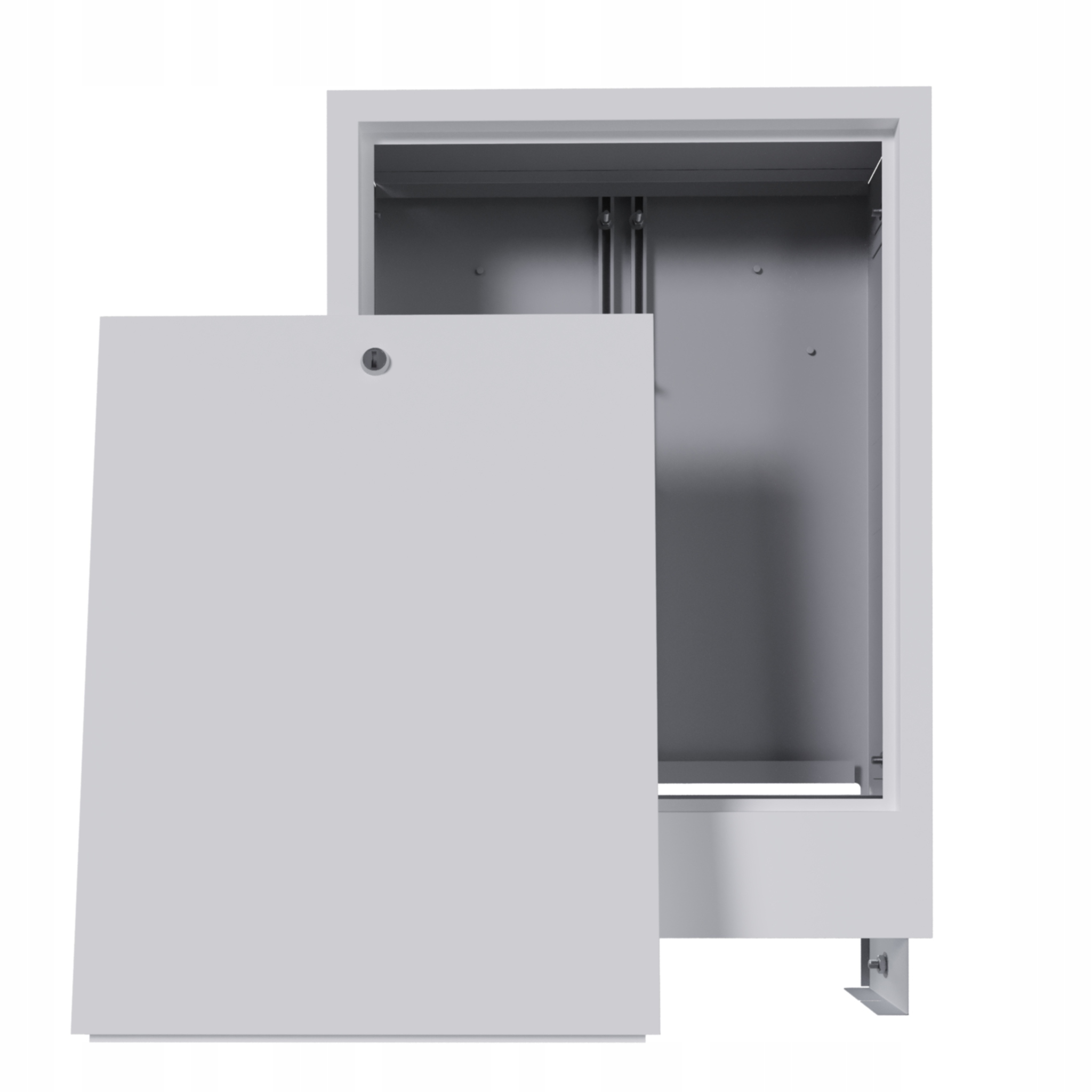 Podomítková skříň 2-4 s obvodem pro rozdělovač podlahového vytápění