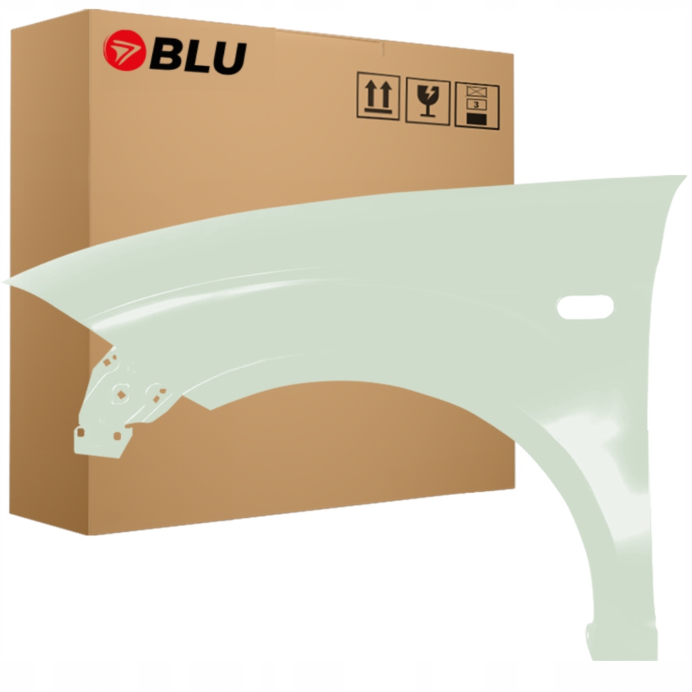 Blu Blatník Seat Altea XL LS6R levý zelený 06-15 přední GrüneEstepa