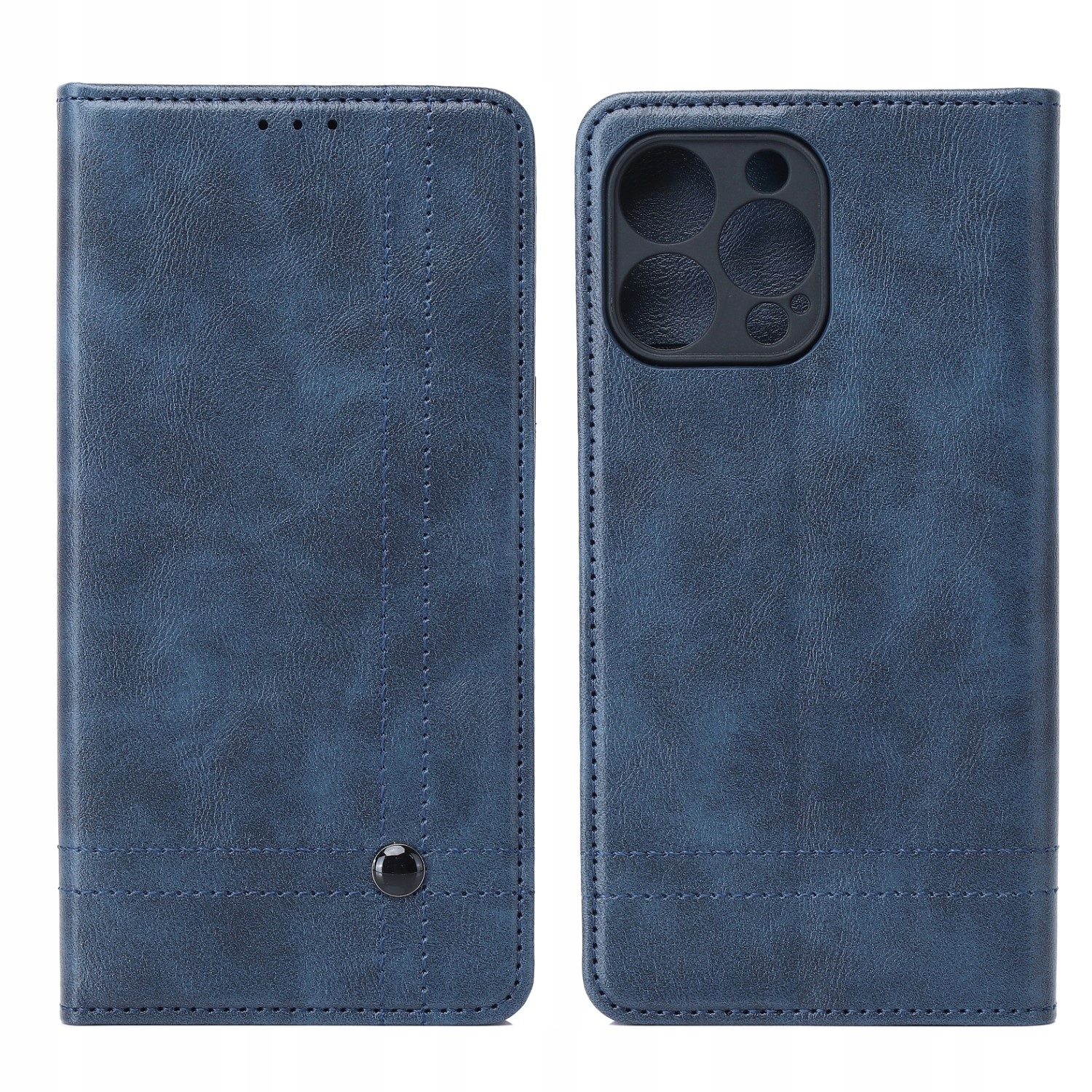 Etui Smart Seam do Samsung Galaxy A56 5G granatowe Tfo