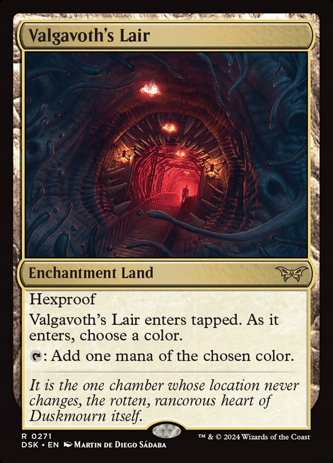 [MTG] Valgavoth's Lair (DSK) (4+ dostępne)