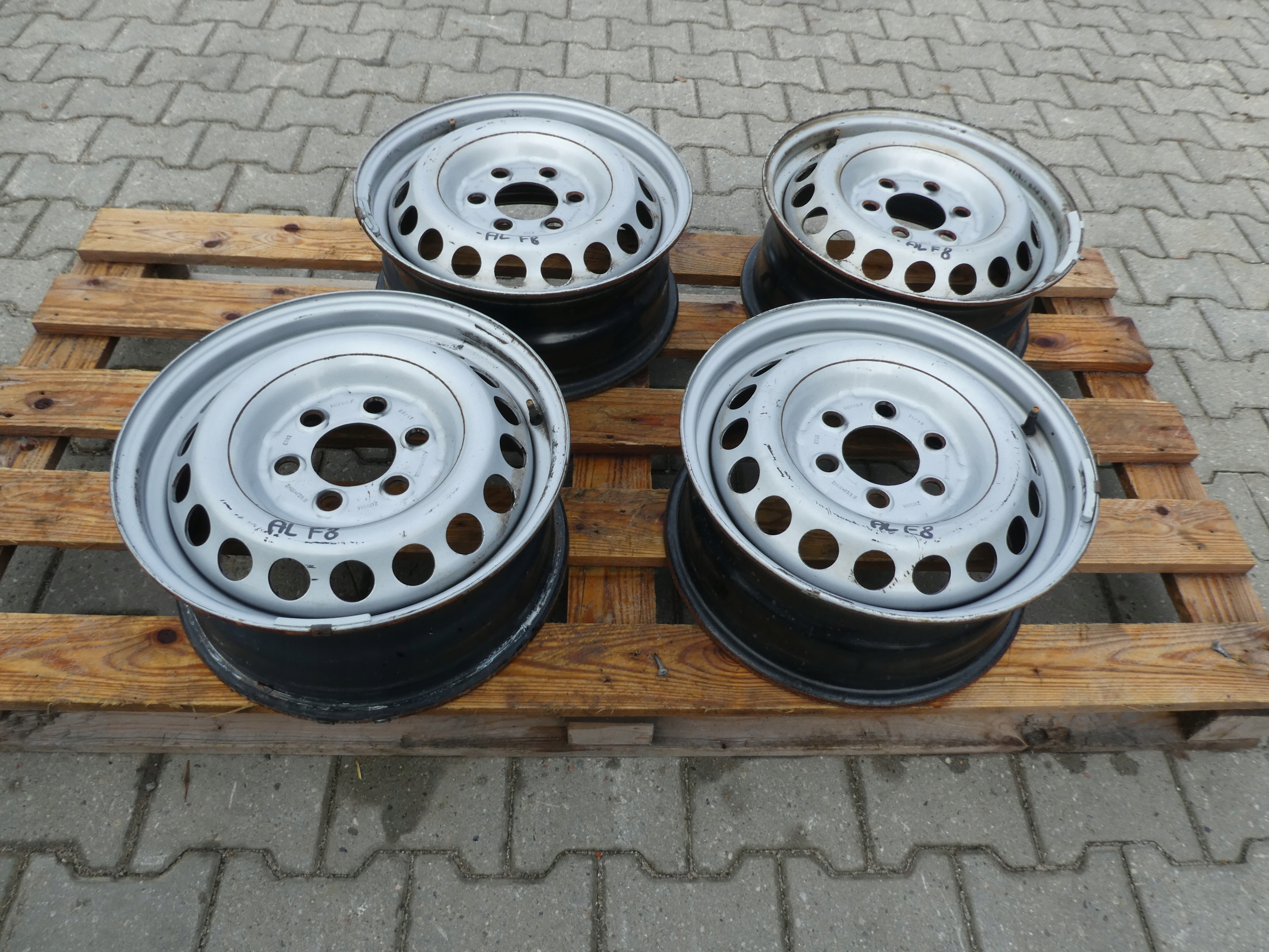 4X discs metal disc MERCEDES SPRINTER CRAFTER A0014014802