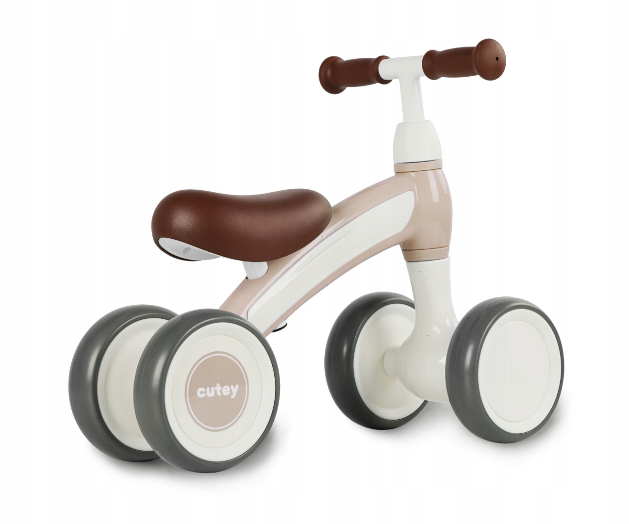 Milly Mally 5685 Qplay Pojazd rowerek biegowy Cutey Retro beżowy